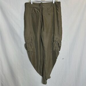 Lamb Khaki parachute pants